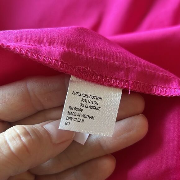 Antonio Melani | Pink Maxi The Myrna Dress Size 6 V-neck Flounce Hem Cuff Sleeve - Picture 8 of 8